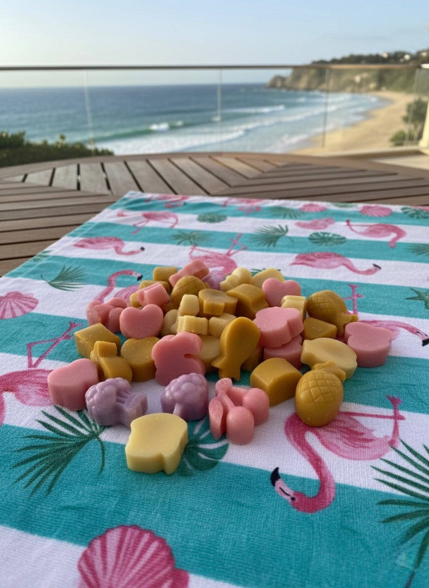 Fondants Parfumés "Cocktails de fruits" – Sans CMR ni Phtalates (60g) ou (150g)