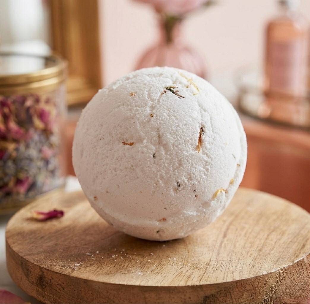 Bombe de Bain "Énergie Solaire" au Sel de l'Himalaya - PRÉCOMMANDE