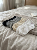 Chaussettes à Détail Noeud – Confort & Élégance Discrète (Plusieurs coloris)
