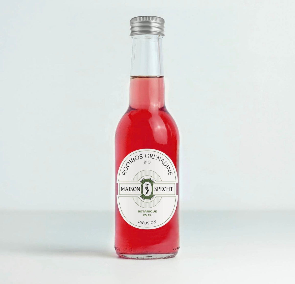 Infusion Glacée Bio - Rooibos Grenadine - (25 cl) - Sans sucres ajoutés - Sans gluten &  100% Vegan
