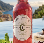Infusion Glacée Bio Hibiscus Menthe - (25 cl) - Sans sucres ajoutés - Sans gluten &  100% Vegan