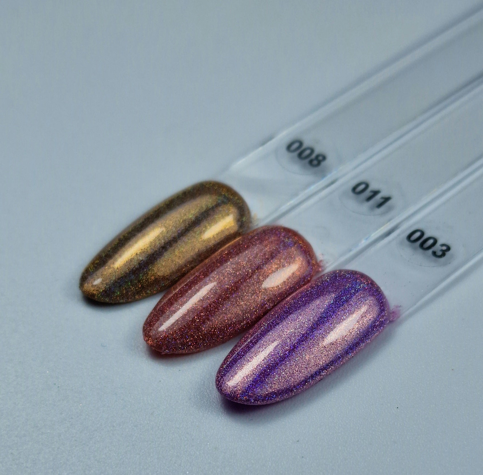 Faux-Ongles réutilisables - Les chromes holographique