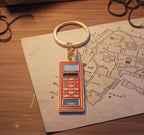 Lot de 2 Porte-clés “Walkie-Talkie Friendship” – Signal d’amitié fort & vibes d’Hawkins