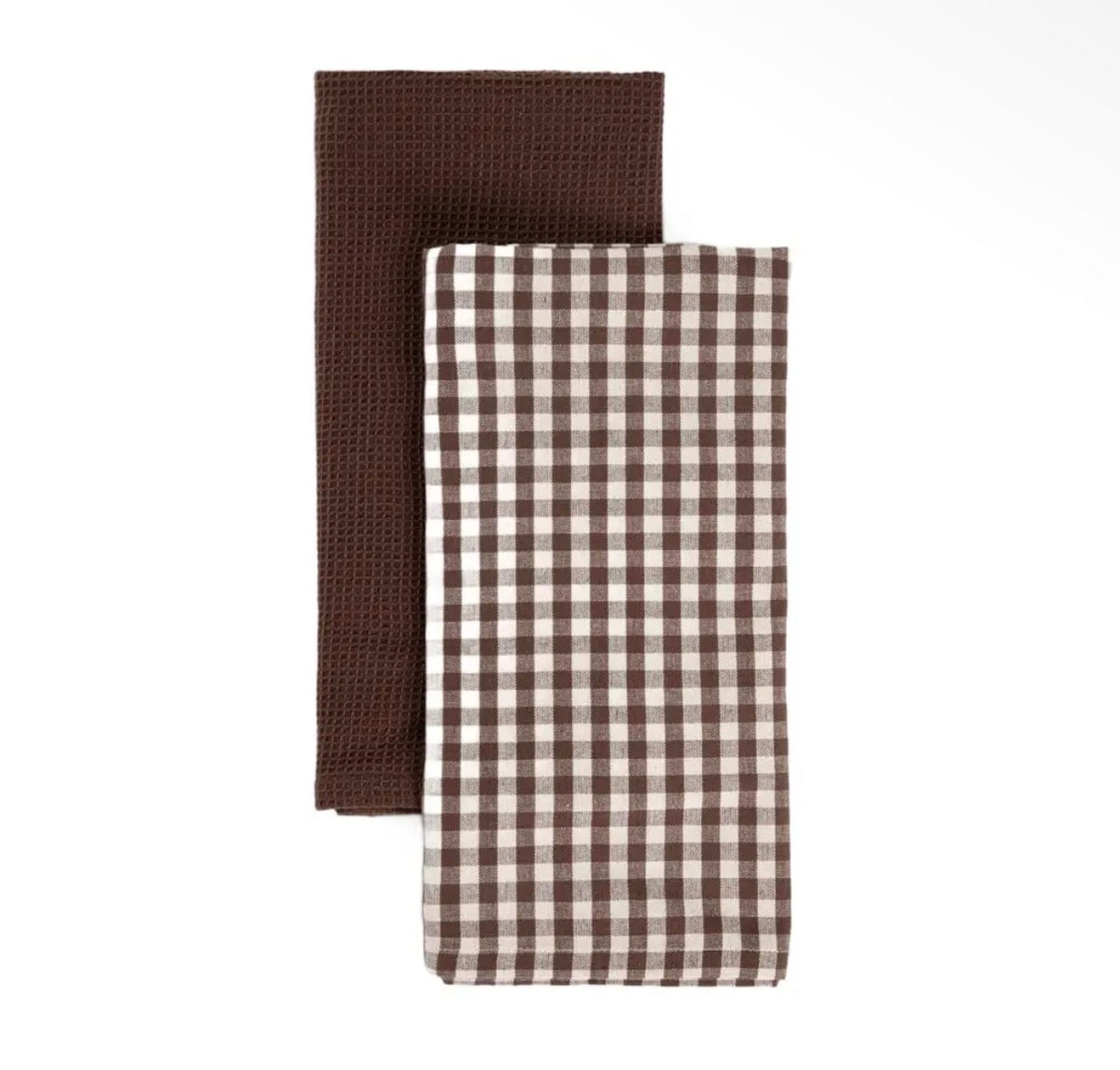 Lot de 2 Torchons petit carreaux de Cuisine en Coton – 45 × 65 cm- PRÉCOMMANDE