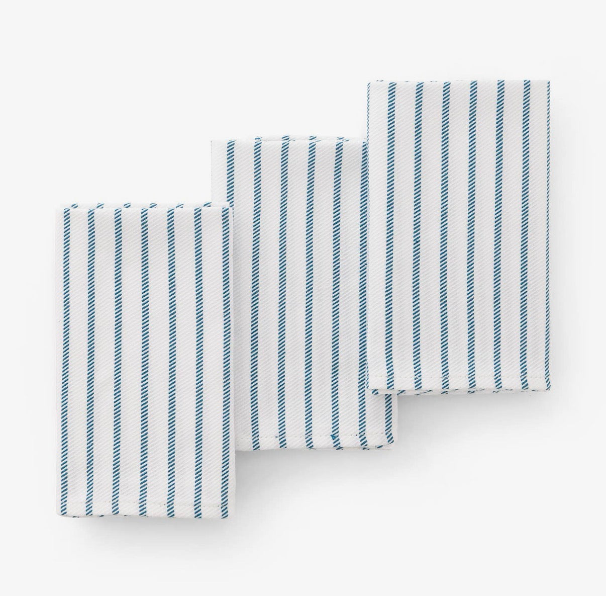 Lot de 3 Torchons de Cuisine à Rayures Jacquard – Gamusi - 45 x 70 cm – certifiée OEKO-TEX® STANDARD 100 - (Plusieurs couleurs aux choix)