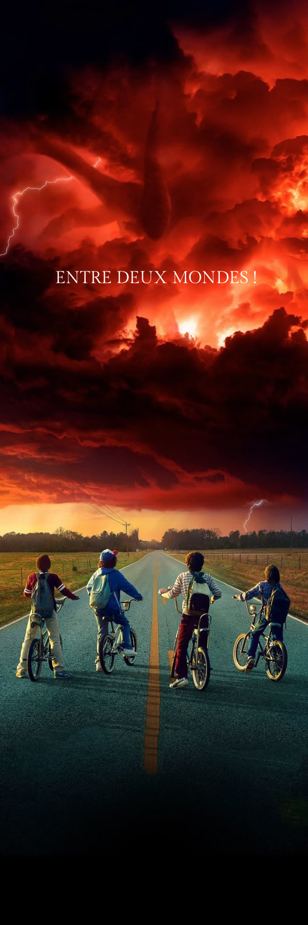 Marque-pages faits main “Entre deux mondes"