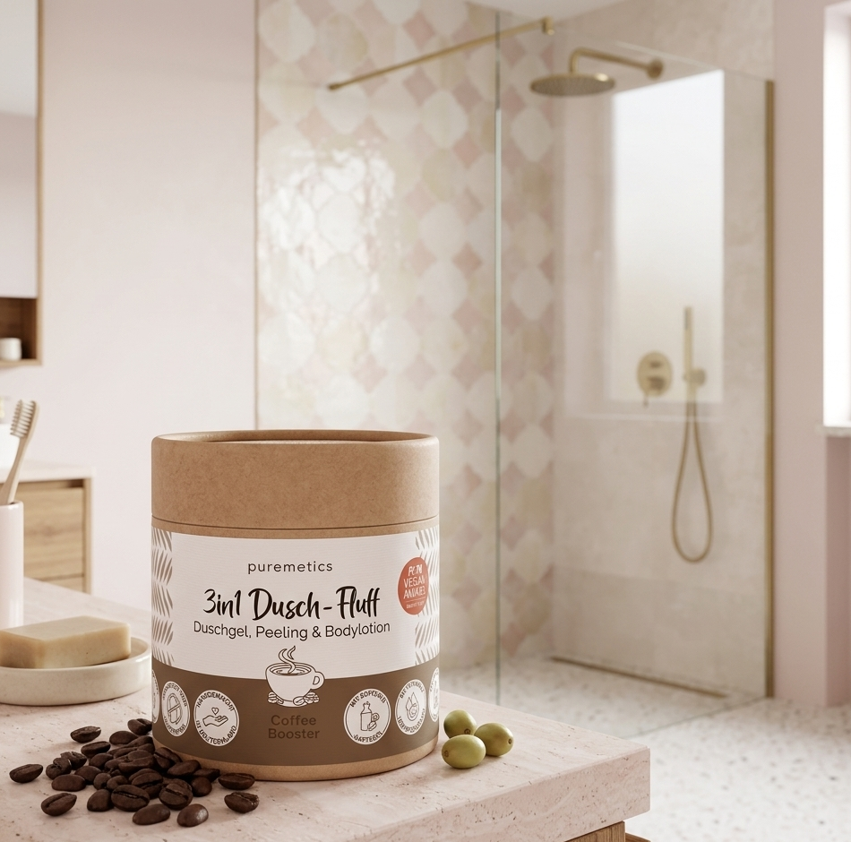 Mousse de Douche 3-en-1 « Coffee Booster » (285g) - PRÉCOMMANDE