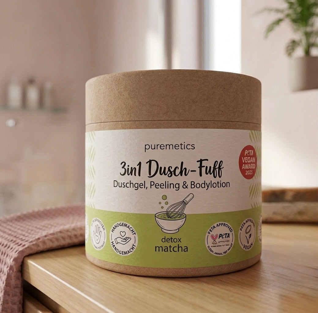 Mousse de Douche 3-en-1 « Détox Matcha » (285g) - PRÉCOMMANDE