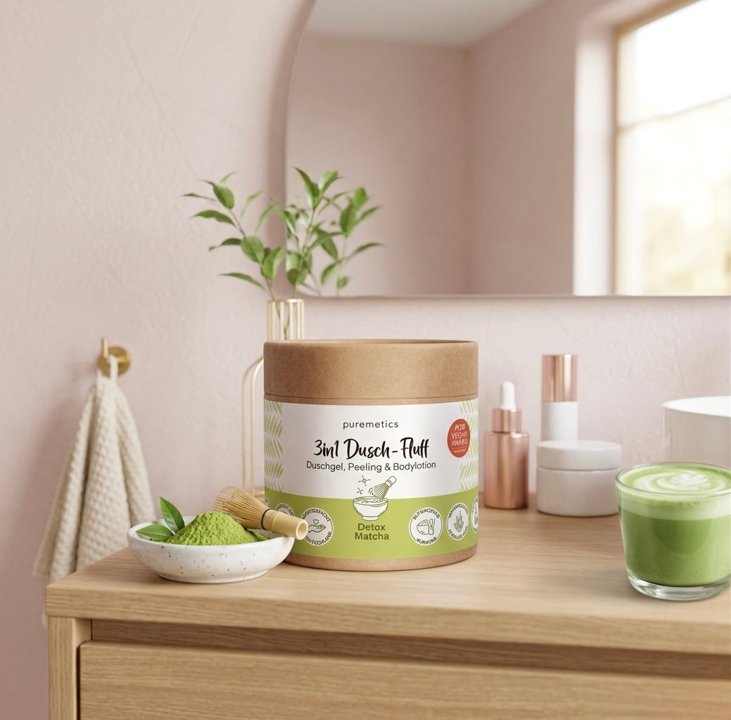 Mousse de Douche 3-en-1 « Détox Matcha » (285g) - PRÉCOMMANDE