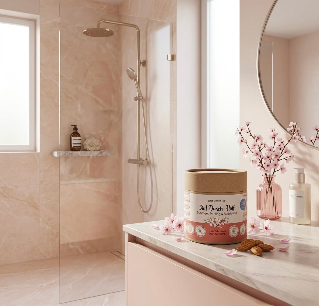 Mousse de Douche 3-en-1 « Fleur de Cerisier & Lait d’Amande » (285g) - PRÉCOMMANDE