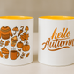 Mug - “Hello Autumn” - Pour des pauses café chaleureusement ensorcelantes 🍂  | Sublimé à la main - 350 ml