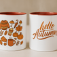 Mug - “Hello Autumn” - Pour des pauses café chaleureusement ensorcelantes 🍂  | Sublimé à la main - 350 ml