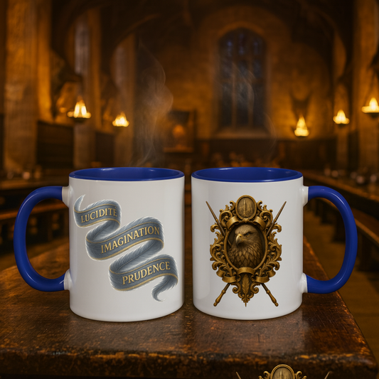 Mug - Lucidité & Imagination "Serdaigle" | Sublimé à la main - 350 ml