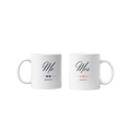 Mug - Mr & Mrs | Sublimé à la main -  350 ml