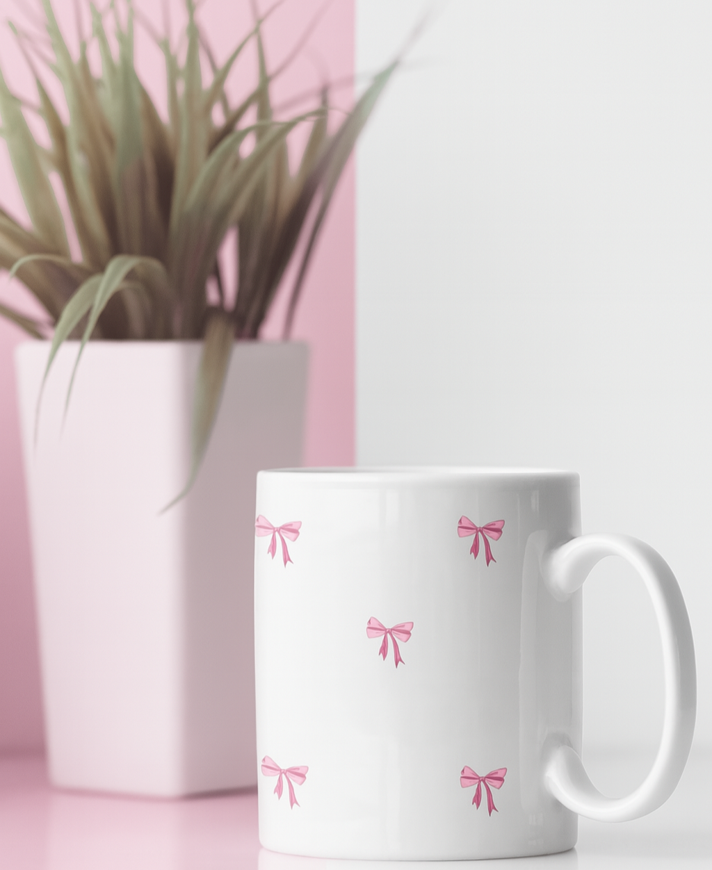 Mug - Noeud | Sublimé à la main - 350 ml