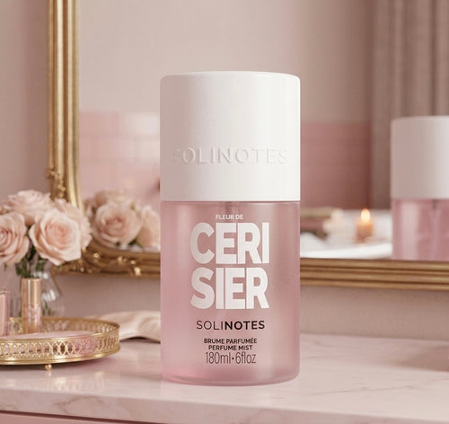 Brume Parfumée FLEUR DE CERISIER –  Fabriqué en France – SOLINOTES – (180ml)