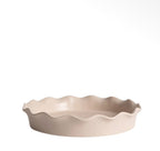 Plat à Tarte Rond en Porcelaine à Bord Cannelé – 27 cm - PRÉCOMMANDE