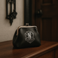 Porte-Monnaie Mercredi addams - Gothique en Simili Cuir avec Doublure & Fermoir Métal | PRÉCOMMANDE