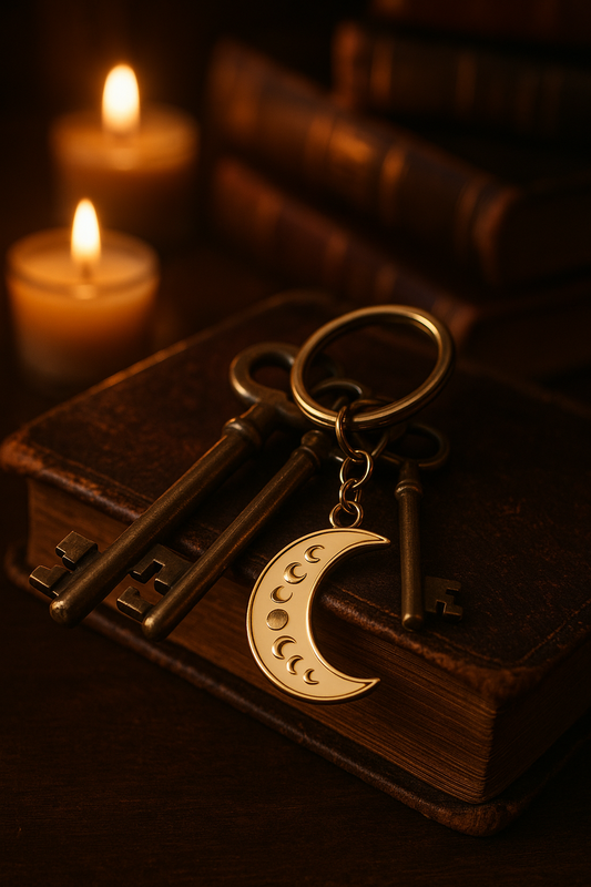 Porte-clés - “Croissant de Minuit”