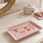Porte bijoux ou Plateau - “Cherry Postcard”