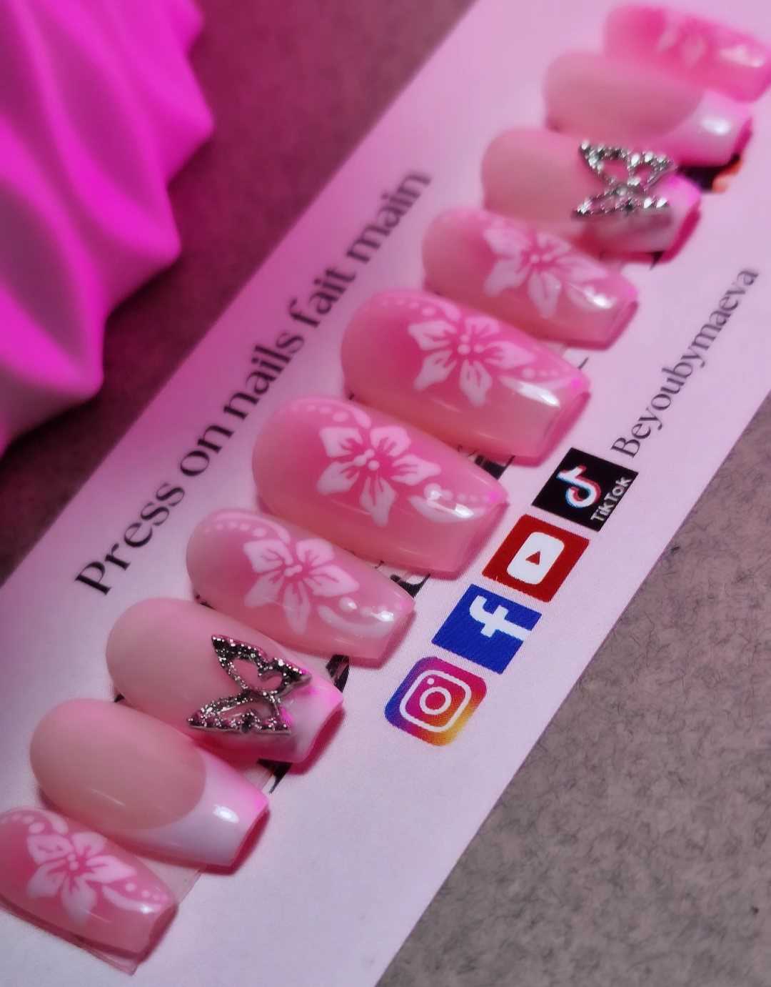 Faux-Ongles réutilisables - Ceyléna