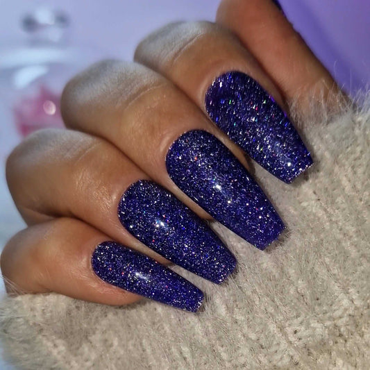 Faux-Ongles réutilisables - Nuit étoilée