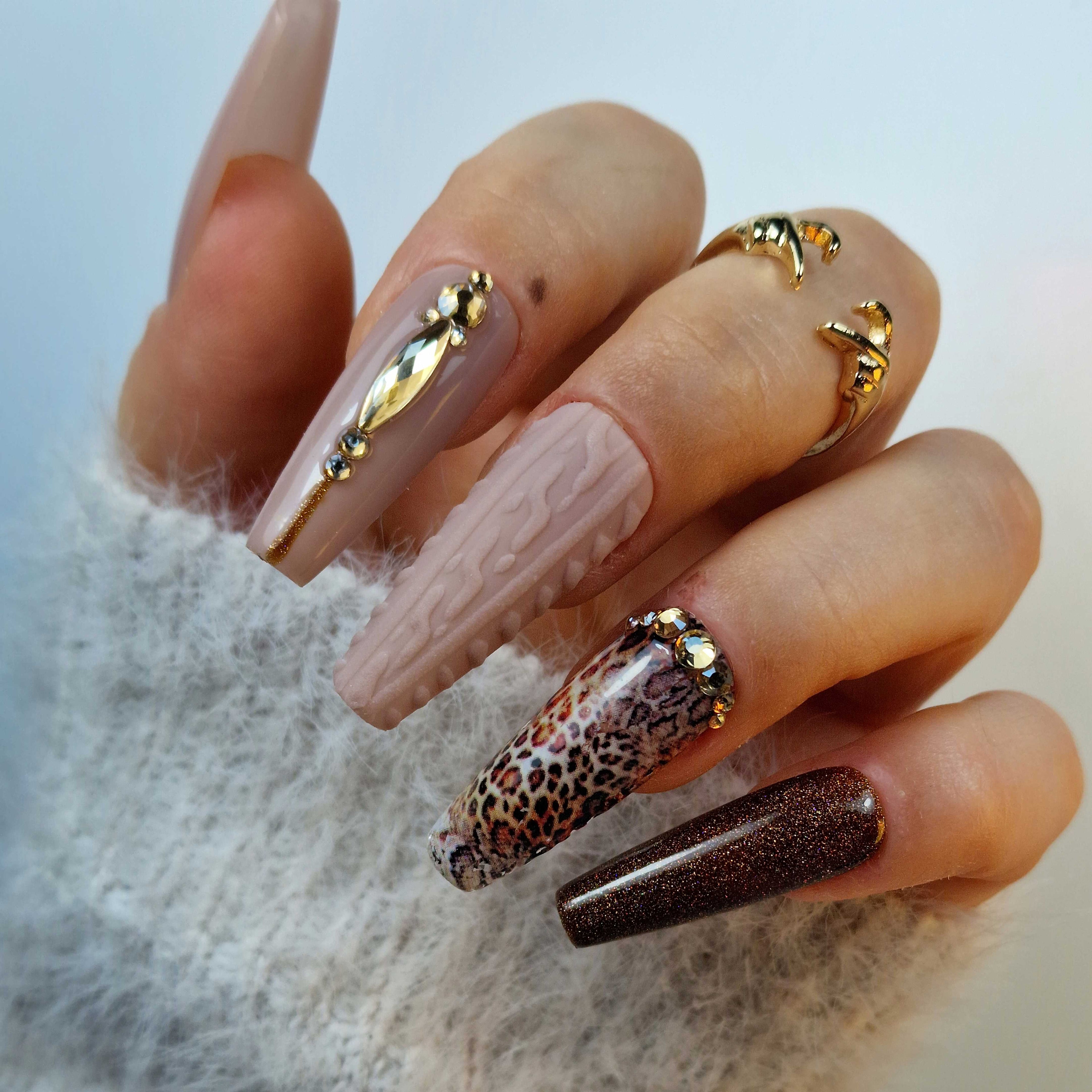 Faux-Ongles réutilisables - Pantera