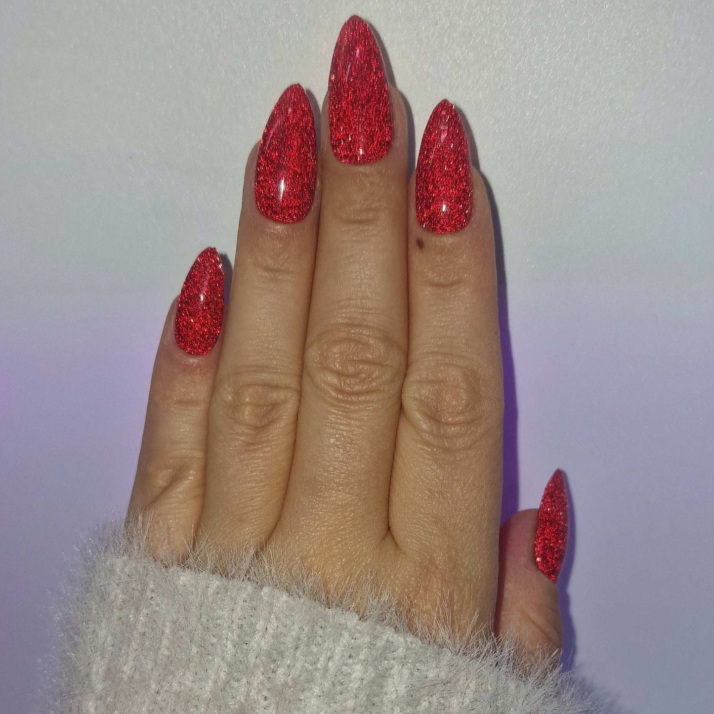 Faux-Ongles réutilisables - Rubis