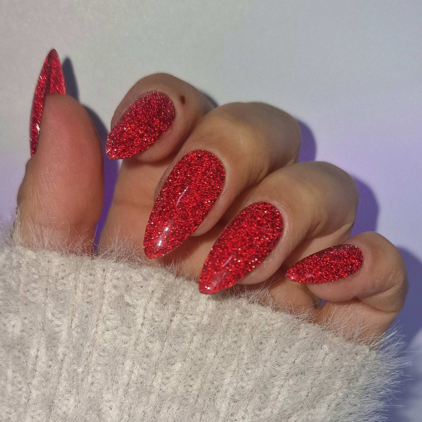 Faux-Ongles réutilisables - Rubis