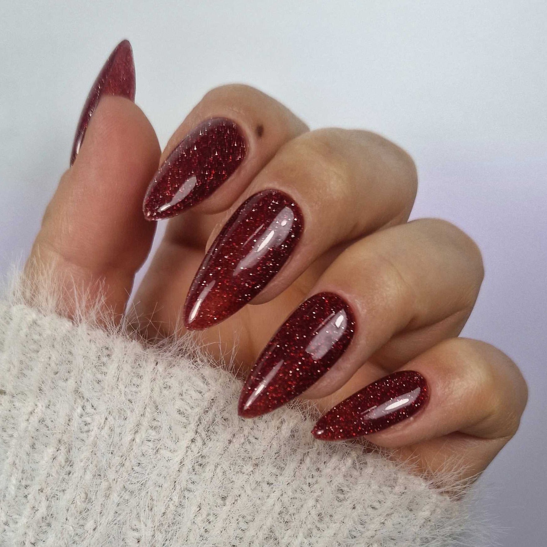 Faux-Ongles réutilisables - Rubis