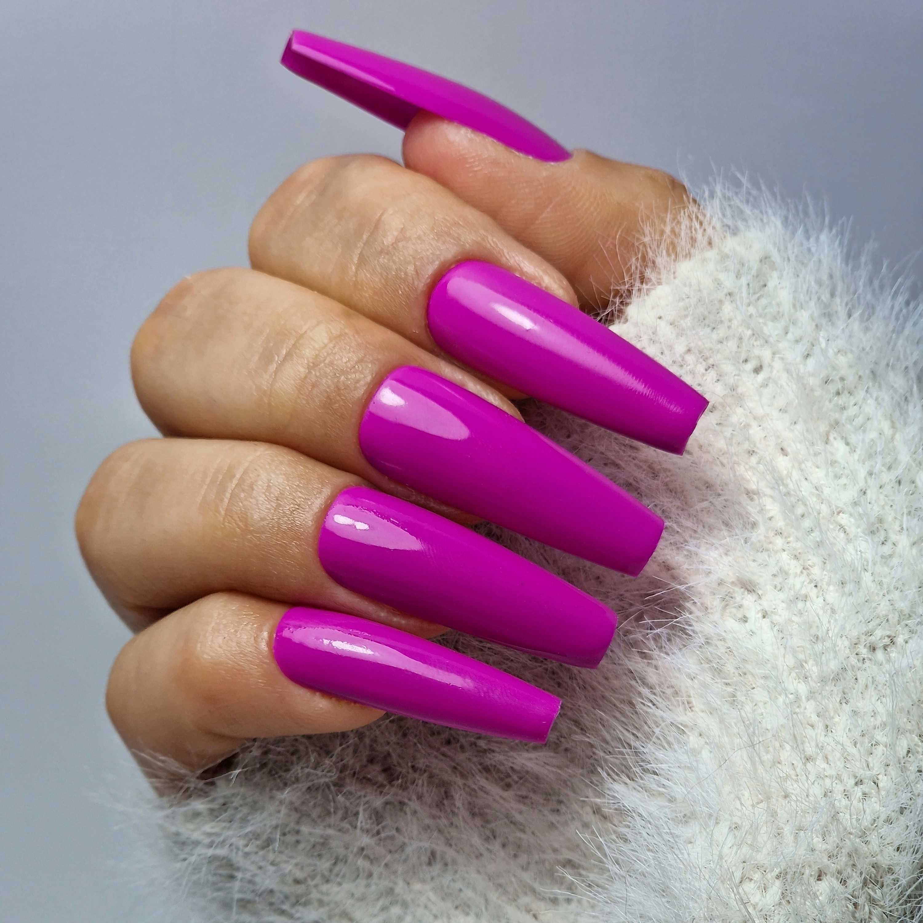 Faux-Ongles réutilisables - Les couleurs unis