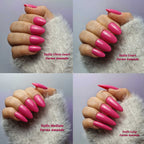 Faux-Ongles réutilisables - Les couleurs unis