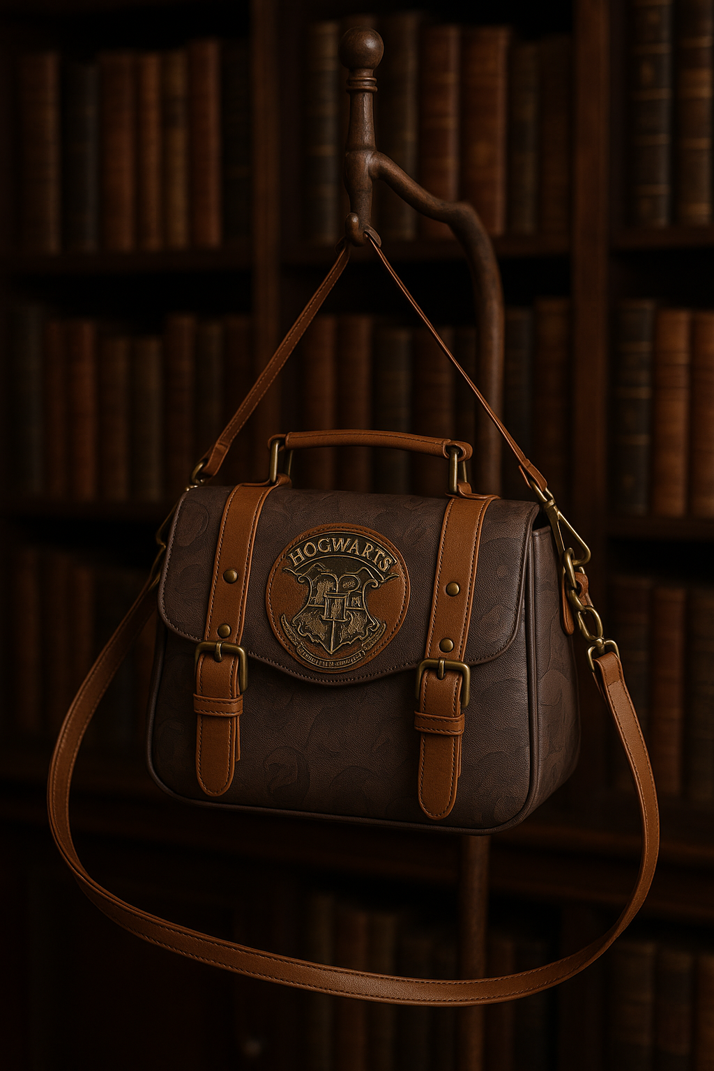 Sac Bandoulière Vintage harry potter Hogwarts – Entre Style & Sorcellerie