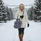 Sac Matelassé “Dot Winter” – L’audace chic en plein hiver