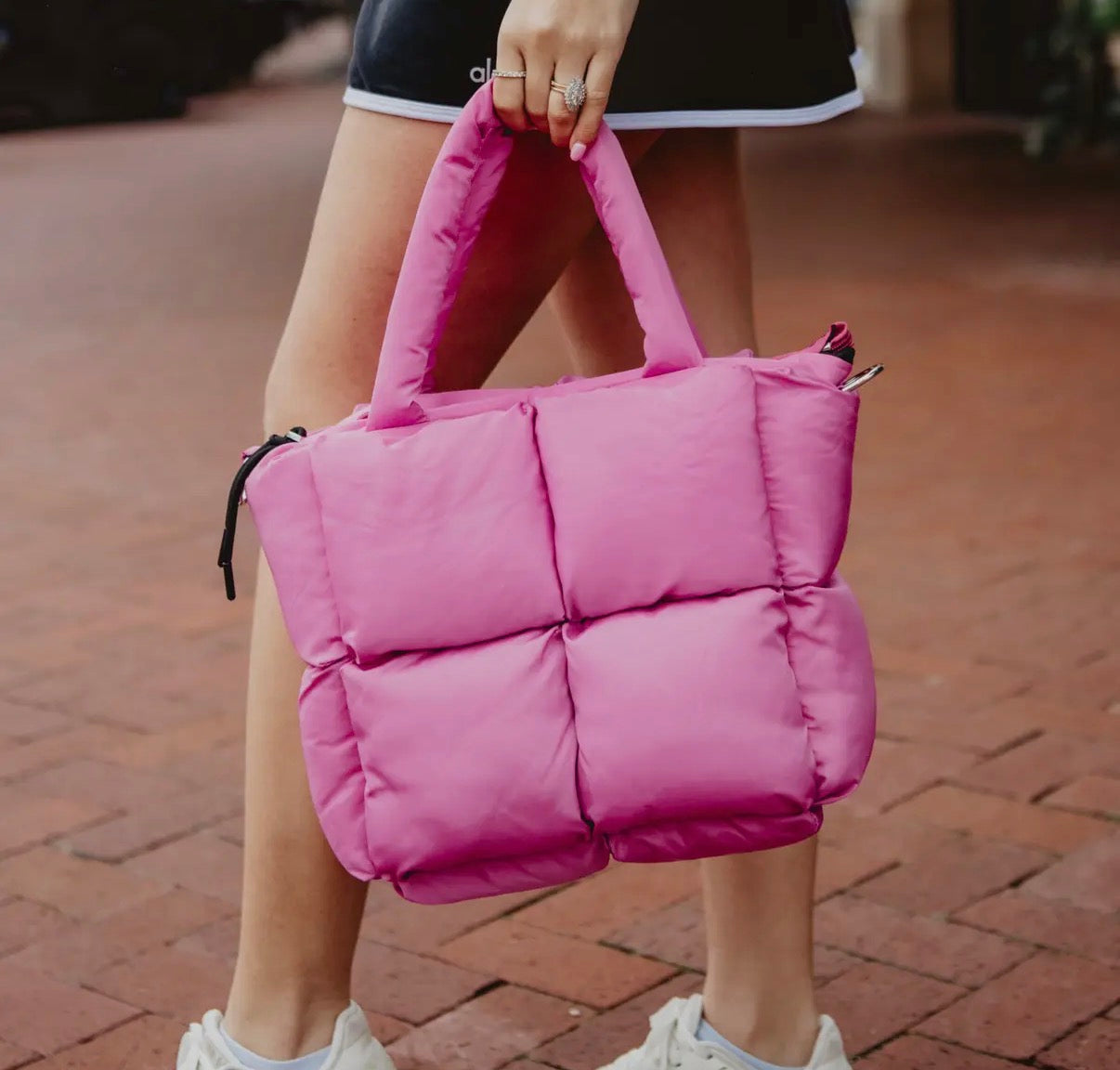 Sac Matelassé “Rose” – L’alliance du style et du confort
