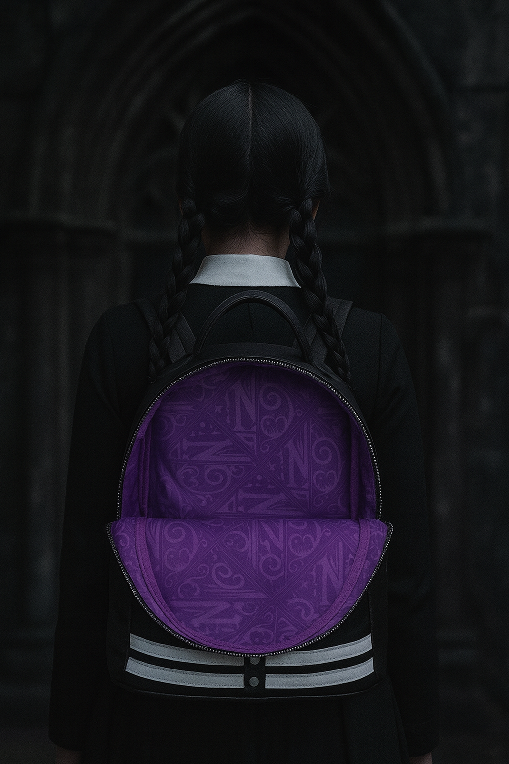 Sac « Uniforme Nevermore » – mystère & élégance gothique | PRÉCOMMANDE