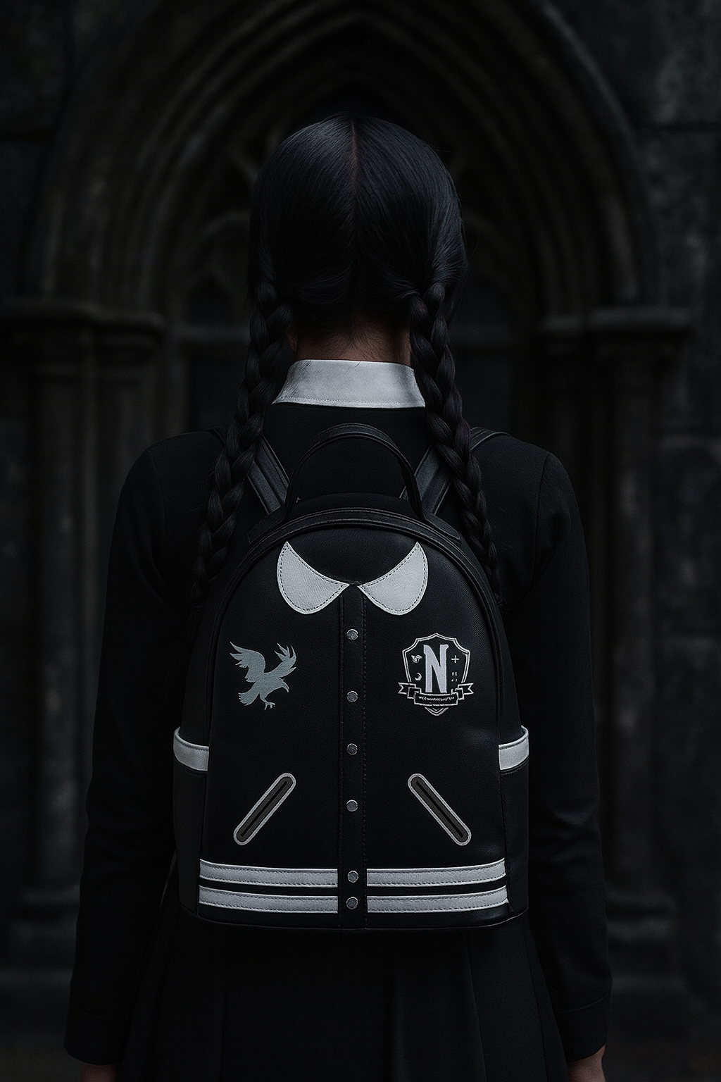 Sac « Uniforme Nevermore » – mystère & élégance gothique | PRÉCOMMANDE
