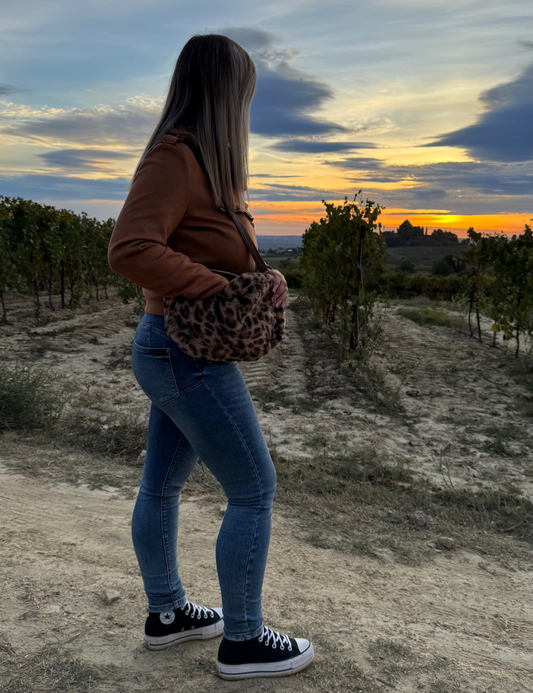 Sac bandoulière Léopard- l’Audace Sauvage | QUANTITÉ LIMITÉE