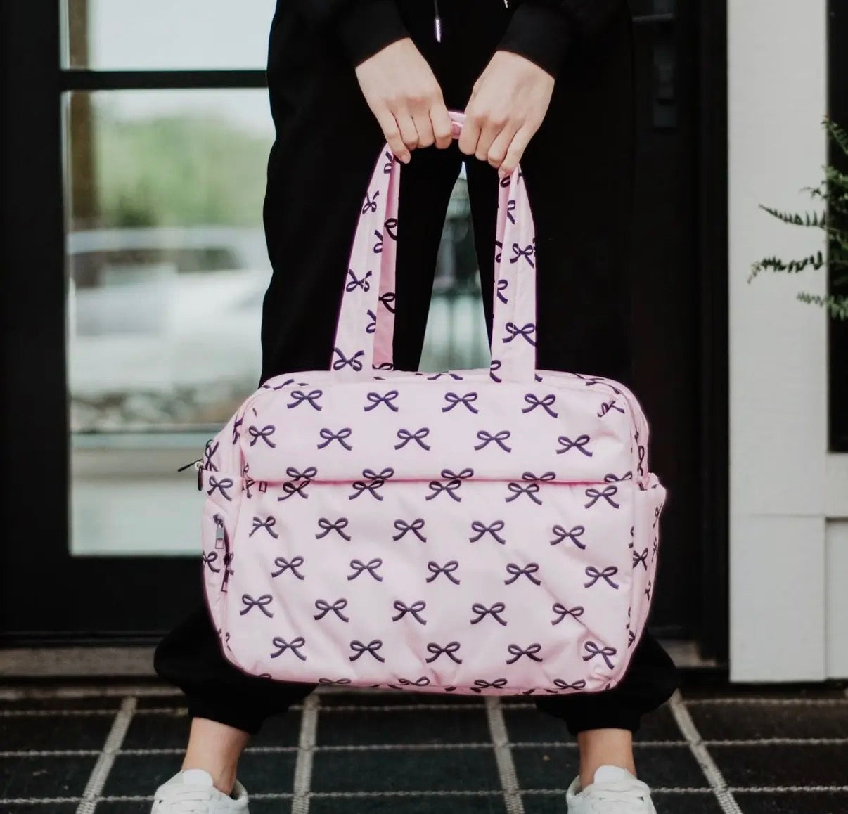 Sac de week end -  Pink Ribbon Coquette - PRECOMMANDE