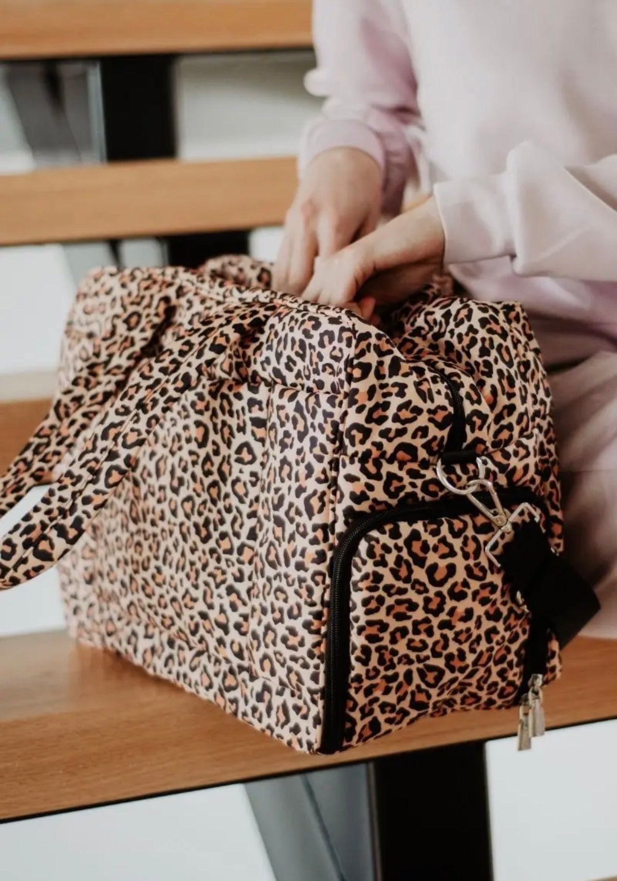 Sac de week end - Wild Leopard Chic   - PRECOMMANDE