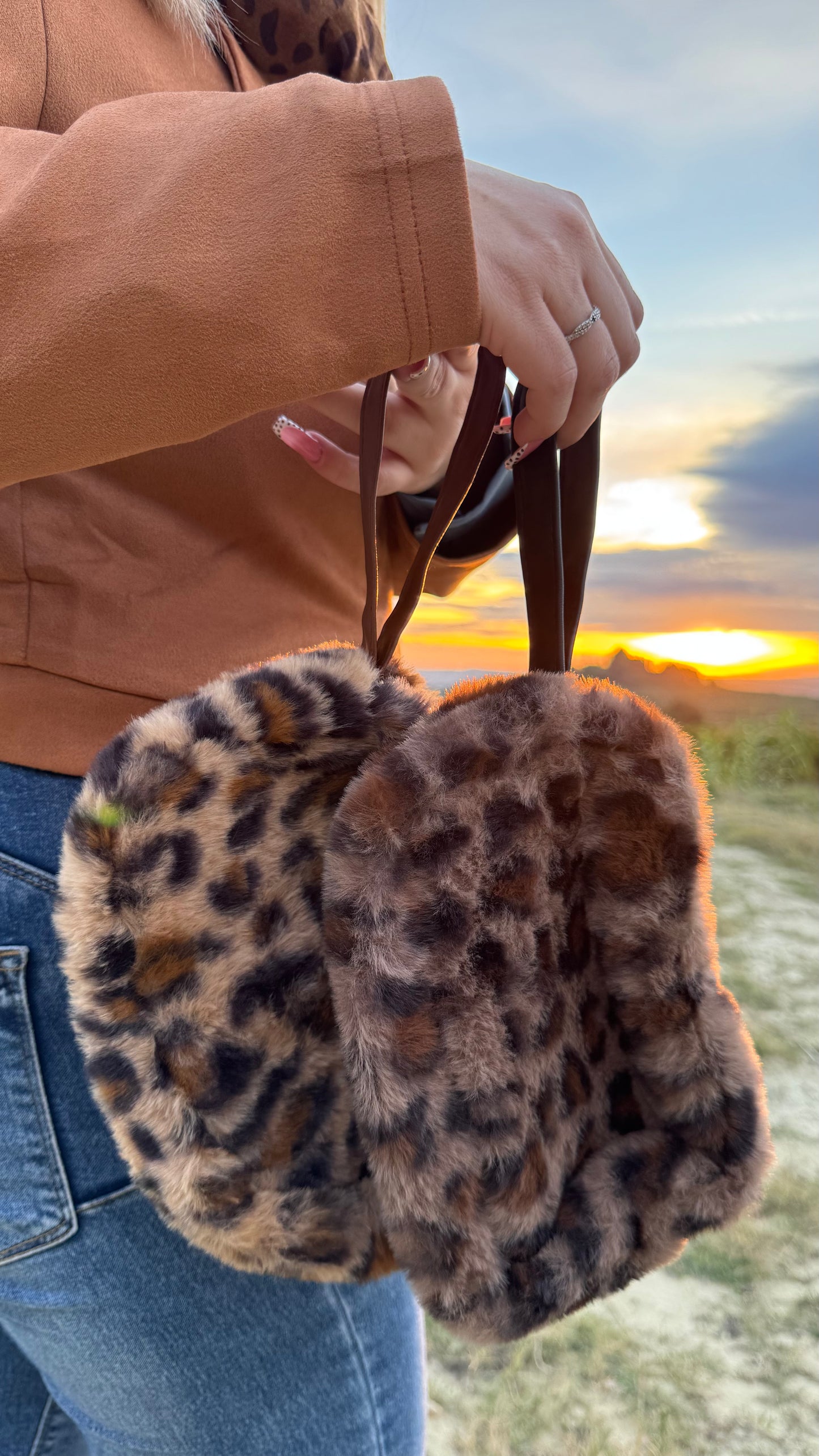 Sac à poignée Léopard- l’Audace Sauvage | QUANTITÉ LIMITÉE