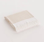 Serviette de Plage Fouta & Paréo - 190 x 180cm – certifiée OEKO-TEX® STANDARD 100 - (Plusieurs couleurs aux choix)