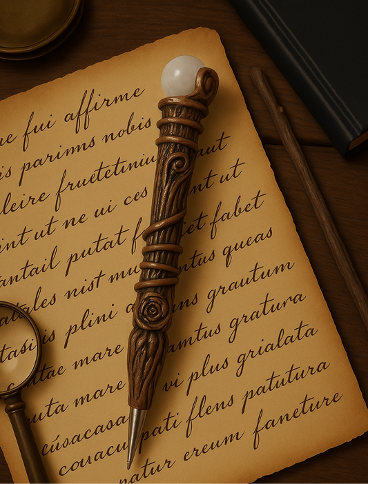 Stylo Baguette de Crytal Quartz Aura – Nettoyage Énergique