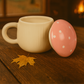 Tasse « Champignon Rose Enchanté » | 350ml - PRÉCOMMANDE