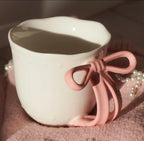 Tasse Noeud en porcelaine – 350 ml | Édition girly
