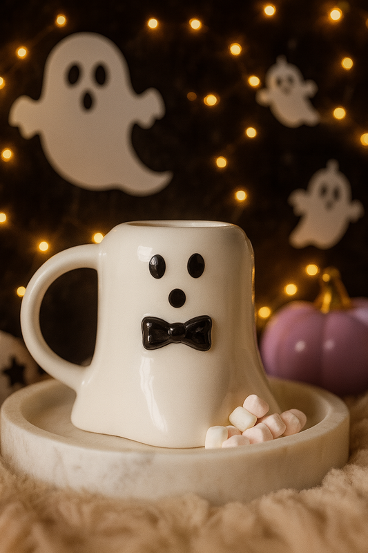 Tasse fantôme « Mr BOO »   | 440ml - PRÉCOMMANDE