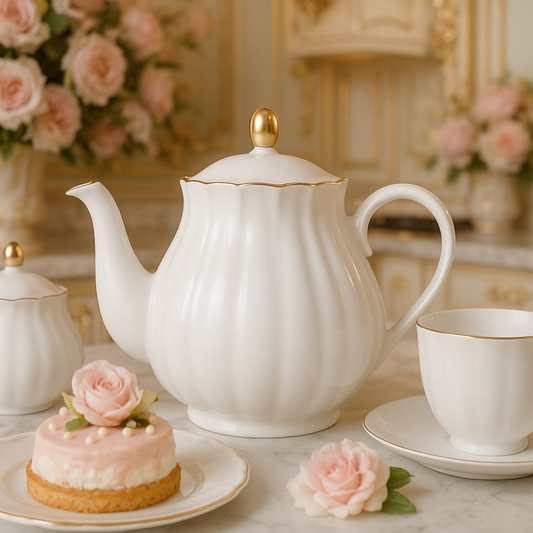 Théière - Royal Blanche  | 800 ml - PRÉCOMMANDE