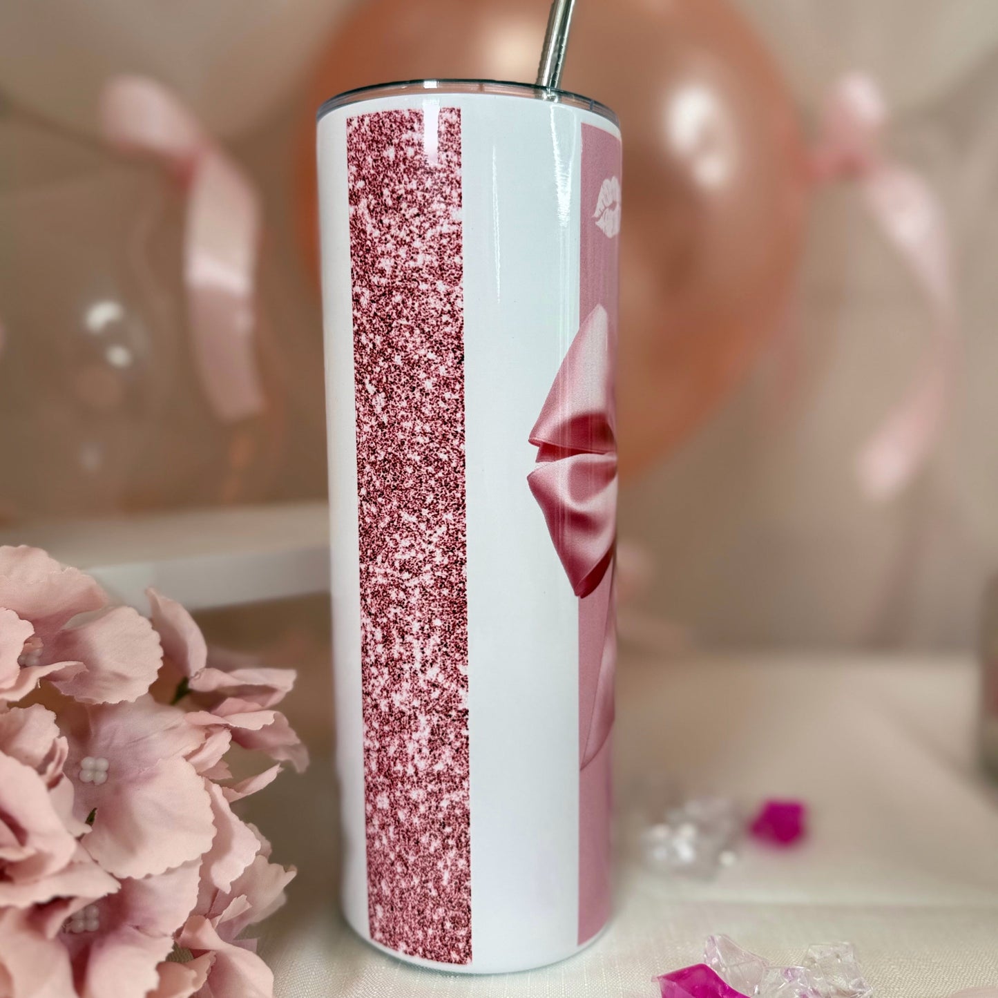 Thermos Isotherme Noeud Girly - 591 ml - Acier Inoxydable - Sans BPA