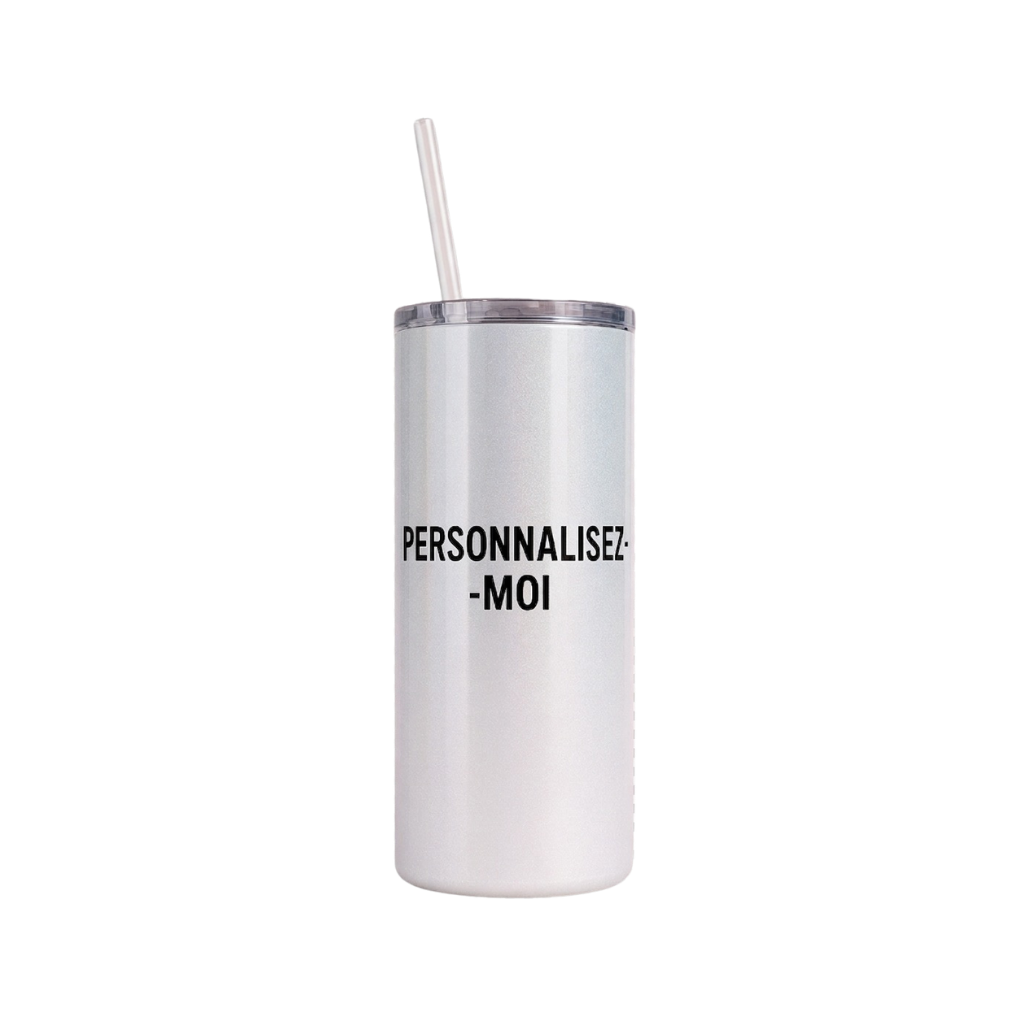 Thermos Isotherme Holographique PERSONNALISÉ - Sublimé à la main - 444 ml