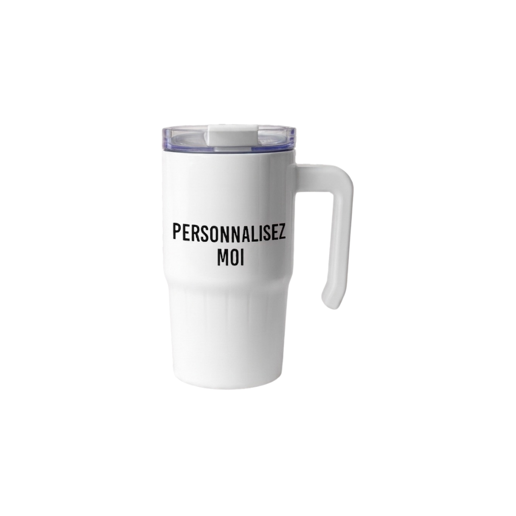 Thermos Isotherme PERSONNALISÉ - Sublimé à la main - 355 ml